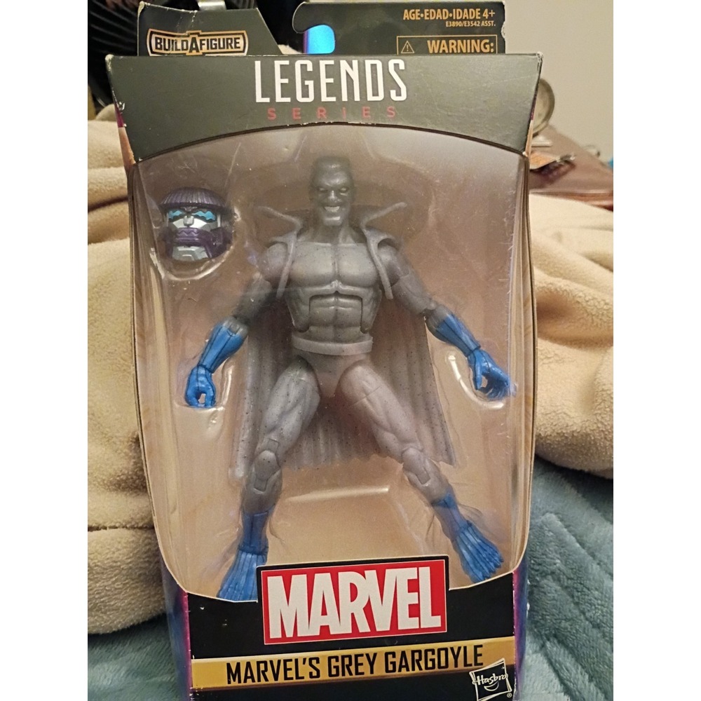New Marvel Legends GREY GARGOYLE action figure! (KREE SENTRY BAF!)